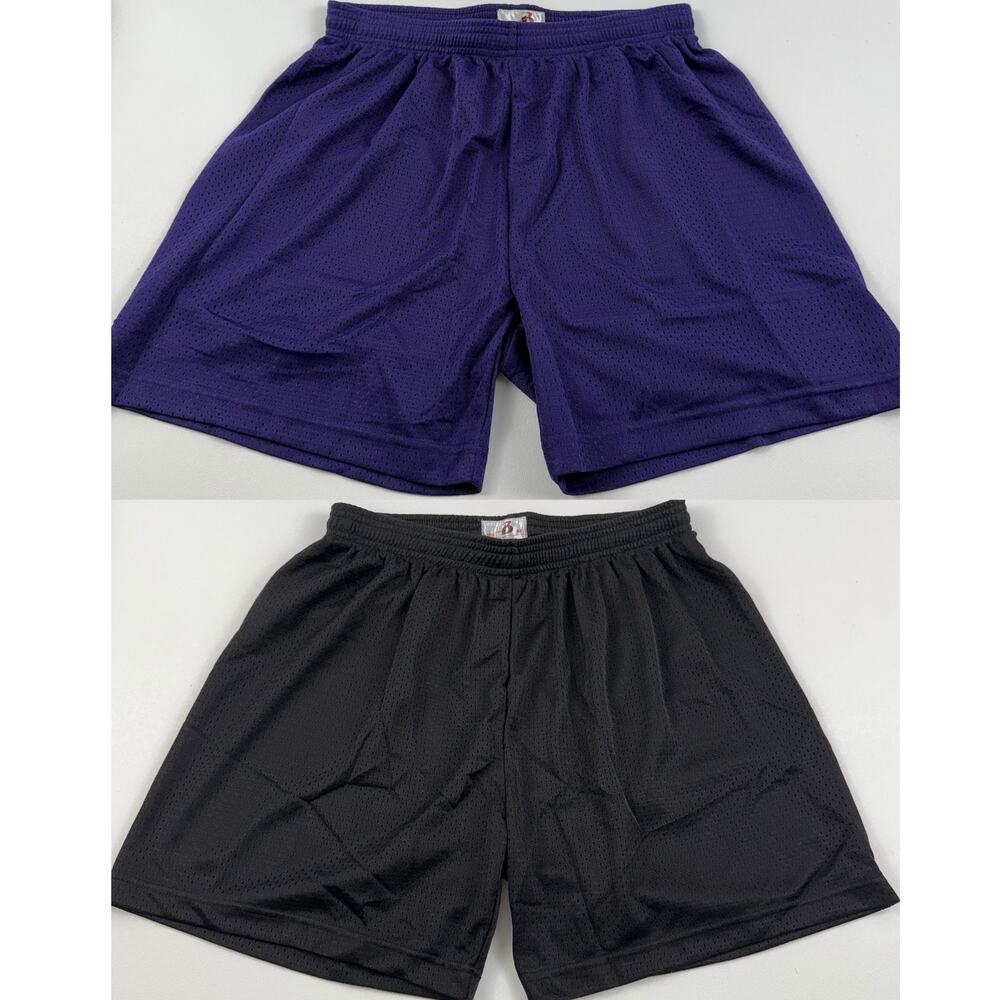 Lot of 2 Badger Sport Women Mesh Drawstring Short Size M NWOT